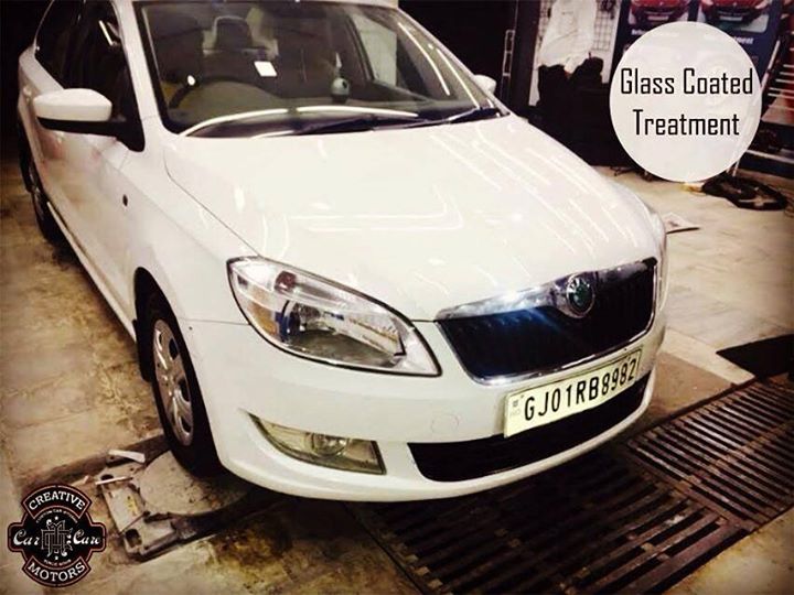 We love white cars and have treated many of them. This is because we can clearly see the sharp improvement in both colour and shine after Glass Coated Treatment.

Tel/Whatsapp : +91-99099 99135 or 079 26421200

Add :- 1&2, Ground Floor. Urvashi Complex,
Mithakhali Cross roads,
Navrangpura,
Ahmedabad, India 380009

