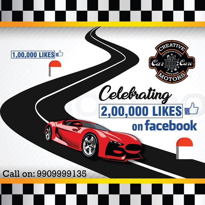 Thanks to our valued customers for showing utmost trust and loyalty in our work.
We are celebrating 2,00,000 likes on Facebook today...
Many milestones to go !!!