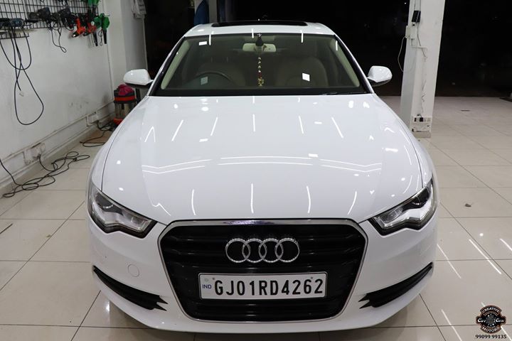 Audi A6 getting Ceramic Coating Creative Motors Ahmedabad

Benefits of Ceramic Coating👇
🔺9H Hardness coat
🔺Remove swirl marks
🔺Weather Resistance
🔺Mirror finish
🔺UV rays
🔺Water & Dust Repellent

#specialistforceramiccoating

Address:

Creative Motors Ahmedabad
GF 12,13 ZION Prime,
Near Bagban Party Plot,
Off SindhuBhavan Road,
Ahmedabad

&

Creative Motors Ahmedabad
Gf - 1,2 Urvashi Complex,
Mithakhali Six Roads,
Ahmedabad

☎️ Call or Whats App - +91 99099 99135

#carservices #carspa #carwash #creative #motors #details #detailsmatter #luxury #luxuriouscars #shine #automobile #standout #live #pictures #reality #ahmedabad #carlove #speed #clean #thrill #exquisite #bmw #5series
