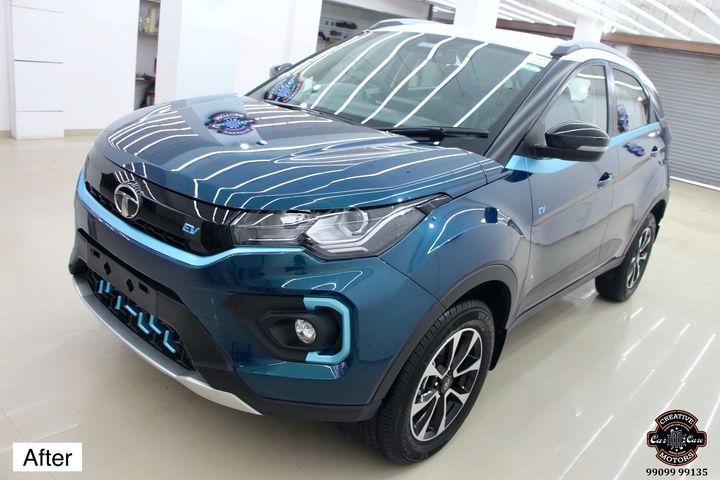 Ceramic Coating done on Tata Nexon Ev🔥

Benefits of Ceramic Coating👇
✅9H Hardness - Scratch Resistant
✅Removes Swirl marks
✅Weather Resistance
✅Gives Mirror Finish
✅UV Protection
✅Anti Aging
✅Water & Dust Repellent
✅Easy to Clean & Maintain
✅Enhances the Paint

Get the Best Ceramic Coating Treatment done For your Car Today itself to Avoid Future Scratches & Aging Effect.

📞Call - +919909999135 ☎️
or 📲 - +919909999134

♐️Visit-www.creativemotors.in

Creative Motors ®️
📍 Location-1: Urvashi Complex, Mithakhali Six Roads, Ahmedabad
📍 Location-2: New York Tower, Thaltej, SG Highway Ahmedabad.
📍 Location-3: L-32, GHB, Akshar Marg, Rajkot.

❌ Beware of Cheap Coatings available in the market which merely protect the Paint.

#Tata #Nexon #ahmedabad_instagram #ahmedabad_diaries #ahmedabadcity #ahmedabadinstagram #ahmedabadone #rajkot_instagram #rajkotdiaries #rajkotcity #rajkotphotography #rajkotinstagram #rajkotcars #ceramiccoating #ceramiccoatingprotection #ceramiccoating9h #autodetail #autodetailing #autodetailers #autodetailingworld #autodetailersofinstagram #autodetailng #autodetailproducts