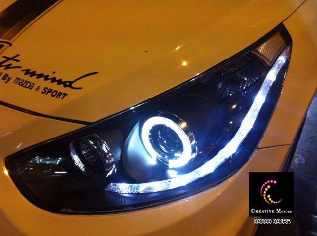 Creative Motors,  creativemotors, ahmedabad, ledlights, carheadlights, headlights