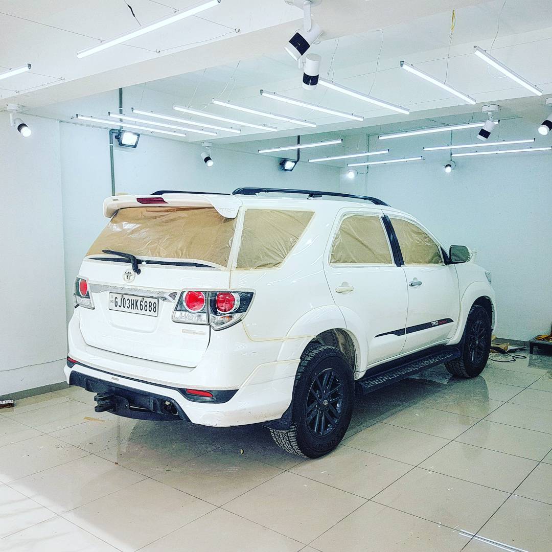Toyota Fortuner getting 'Ceramic Glass Coating' at 'Creative Motors Rajkot'
Amin Marg

Call / WhatsApp - 99099 99134

#cardetailing #rajkot #ceramic #glasscoating