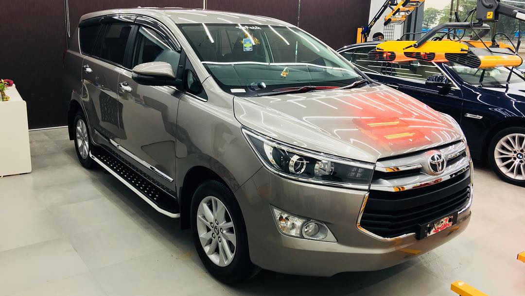 Innova Crysta got Ceramic Coating Creative Motors Ahmedabad

Benefits of Ceramic Coating👇
🔺9H Hardness coat
🔺Remove swirl marks
🔺Weather Resistance
🔺Mirror finish
🔺UV rays
🔺Water & Dust Repellent

#specialistforceramiccoating

Address:

Creative Motors Ahmedabad
GF 12,13 ZION Prime,
Near Bagban Party Plot,
Off SindhuBhavan Road,
Ahmedabad &

Creative Motors Ahmedabad
Gf - 1,2 Urvashi Complex,
Mithakhali Six Roads,
Ahmedabad ☎️ Call or Whats App - +91 99099 99135

#carservices #carspa #carwash #creative #motors #details #detailsmatter #luxury #luxuriouscars #shine #automobile #standout #live #pictures #reality #ahmedabad #carlove #speed #clean #thrill #exquisite #bmw #5series