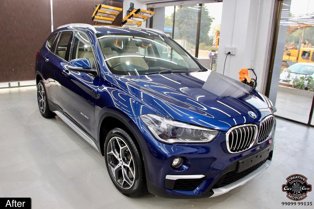 #Ceramic #Coating on #BMW #X1 at Creative Motors Thaltej

Benefits of Ceramic Coating👇
🔺9H Hardness coat
🔺Remove swirl marks
🔺Weather Resistance
🔺Mirror finish
🔺UV rays
🔺Water & Dust Repellent

#specialistforceramiccoating

Address:

Creative Motors Ahmedabad
GF 12,13 ZION Prime,
Near Bagban Party Plot,
Off SindhuBhavan Road,
Ahmedabad ☎️ Call or Whats App - +91 99099 99137

#carservices #carspa #carwash #creative #motors #details #detailsmatter #luxury #luxuriouscars #shine #automobile #standout #live #pictures #reality #ahmedabad #qualityovereverything💯
