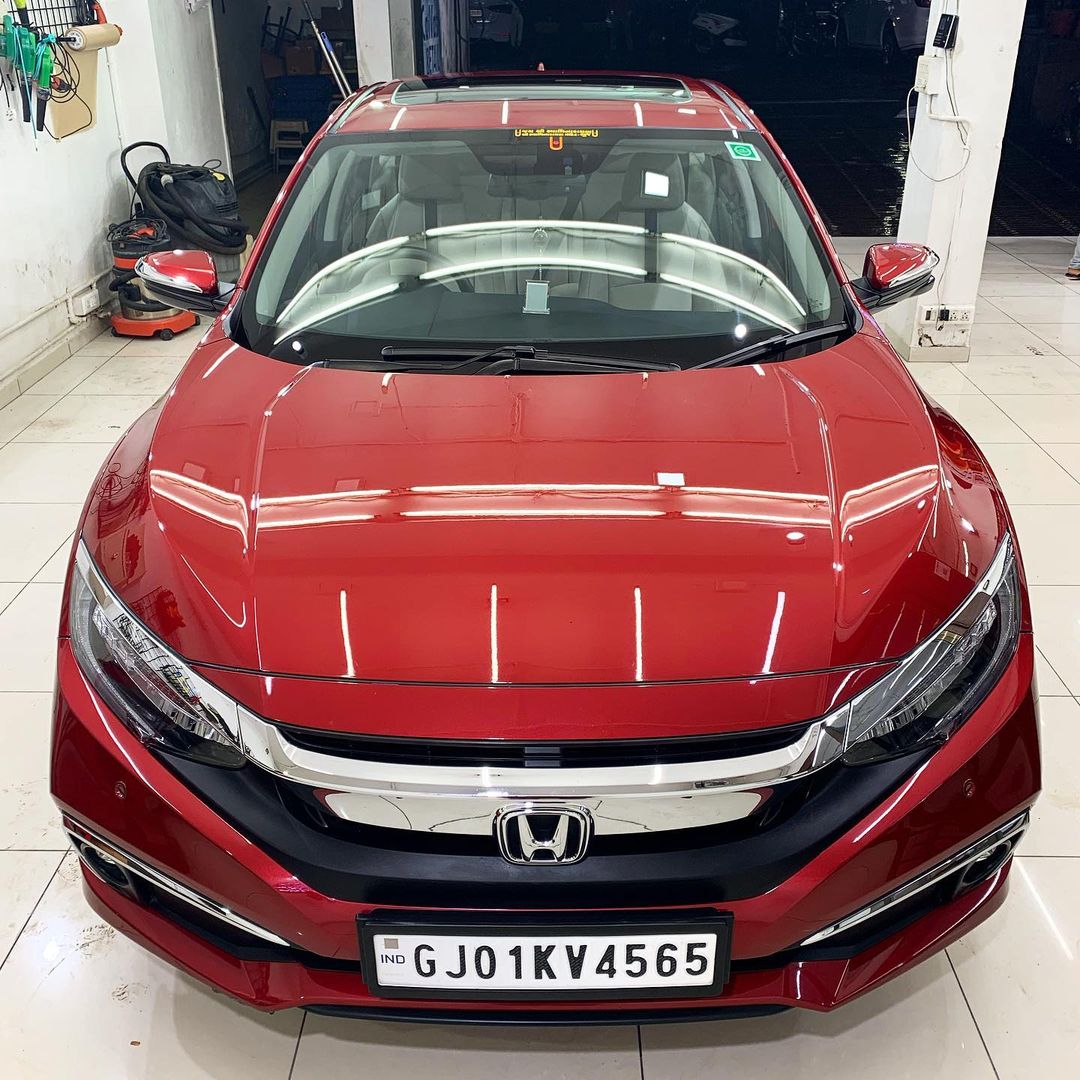Another Honda Civic Protected by Ceramic Coating 🔥

Benefits of Ceramic Coating👇 🔺9H Hardness coat 🔺Remove Swirl marks 🔺Weather Resistance 🔺Mirror finish 🔺Avoids UV rays 🔺Water & Dust Repellent 
Call-9909999135 
or
Visit-www.creativemotors.in

#ceramiccoating #glasscoating #nanoceramiccoating #creativemotors #qualityovereverything