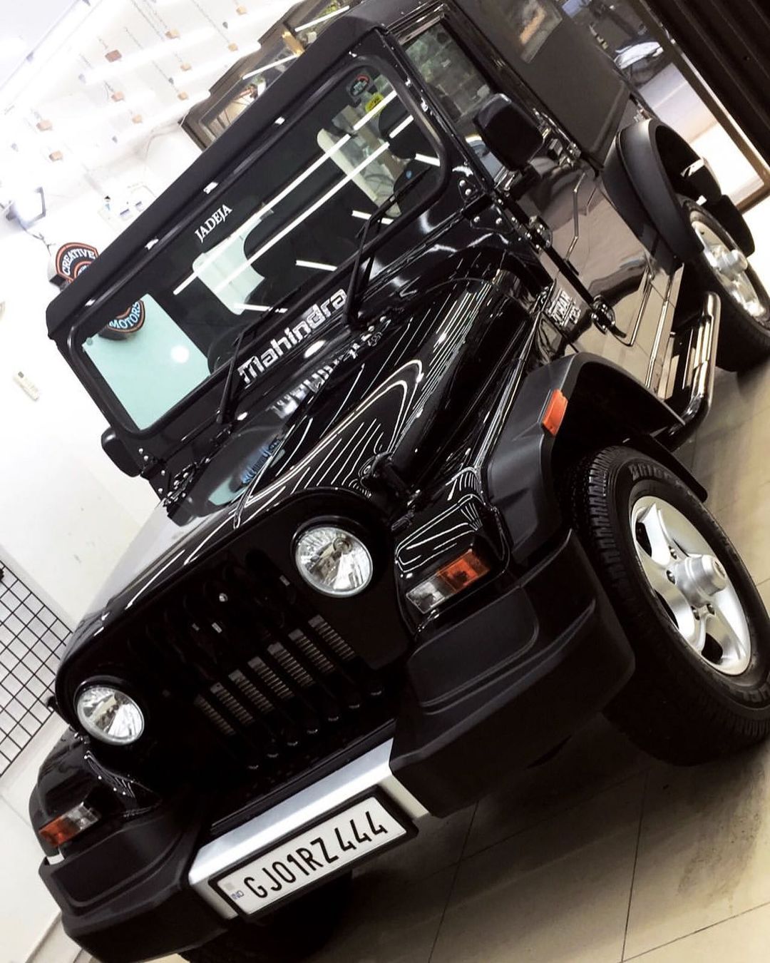 Ceramic Coating on Mahindra Thar 
Benefits of Ceramic Coating👇 🔺9H Hardness coat 🔺Remove Swirl marks 🔺Weather Resistance 🔺Mirror finish 🔺Avoids UV rays 🔺Water & Dust Repellent 
Get the Best Ceramic Coating For your Car Today

Call-9909999135
or
Visit-www.creativemotors.in