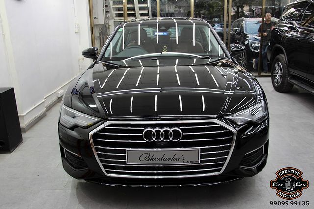 Ceramic Coating done on Audi A6 2023🔥
Benefits of Ceramic Coating👇
✅9H Hardness - Scratch Resistant
✅Removes Swirl marks
✅Weather Resistance
✅Gives Mirror Finish
✅UV Protection
✅Anti Aging
✅Water & Dust Repellent
✅Easy to Clean & Maintain
✅Enhances the Paint

Get the Best Ceramic Coating Treatment done For your Car Today itself to Avoid Future Scratches & Aging Effect.

📞Call +919909999135 ☎️
 📲 +919909999132
or
 ♐️Visit-www.creativemotors.in

Creative Motors ®️
📍 Location-1: Urvashi Complex, Mithakhali Six Roads, Ahmedabad
📍 Location-2: New York Tower, Thaltej, SG Highway Ahmedabad.
📍 Location-3: Akshar Marg, Rajkot.
📍 Location-4: Four Point, VIP Road, Vesu, Surat.

❌ Beware of Cheap Coatings available in the market which merely protect the Paint.
.
.
.
#ceramiccoating #autodetailing #surat #rajkot #ahmedabad #bmw #audia6 #supercar #sprotscar #ahmedabad #ahmedabadcity #ahmedabadinstagram #rajkot_instagram #rajkotcity #rajkotphotography #rajkotinstagram #rajkotcars #ceramiccoating #suratsmartcity #ceramiccoatingprotection #suratcar #sportscar #ceramiccoating #autodetailing #surat #rajkot #ahmedabad