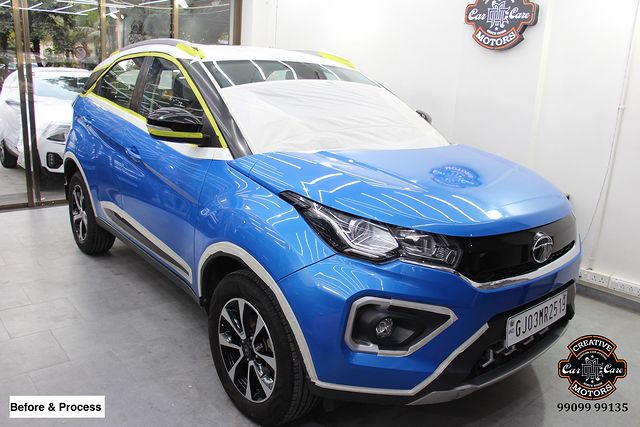 Ceramic Coating is done on Tata Nexon 🔥

Benefits of Ceramic Coating👇
✅9H Hardness - Scratch Resistant
✅Removes Swirl marks
✅Weather Resistance
✅Gives Mirror Finish
✅UV Protection
✅Anti Aging
✅Water & Dust Repellent
✅Easy to Clean and maintain
✅Enhances the Paint

Get the Best Ceramic Coating Treatment done For your Car Today to Avoid Future Scratches and aging Effects.

📞Call +919909999135 ☎️
📲 +919909999132
or
♐️Visit-www.creativemotors.in

Creative Motors ®️
📍 Location-1: Urvashi Complex, Mithakhali Six Roads, Ahmedabad
📍 Location-2: New York Tower, Thaltej, SG Highway Ahmedabad.
📍 Location-3: Akshar Marg, Rajkot.
📍 Location-4: Four Point, VIP Road, Vesu, Surat.

❌ Beware of Cheap Coatings available in the market that merely protect the Paint.

#ahmedabad #ahmedabadcity #ahmedabadinstagram #rajkot_instagram #rajkotcity #rajkotphotography #rajkotinstagram #rajkotcars #ceramiccoating #suratsmartcity #ceramiccoatingprotection #suratcar #sportscar #surat #suratcity #ceramiccoating9h #autodetailing #surat #rajkot #ahmedabad #tatanexon #nexon